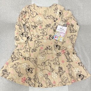 Disney Classics 101 Dalmatians Beige Dress